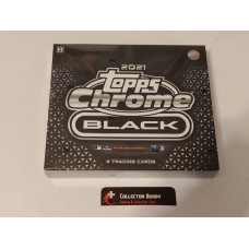 2021 Topps Chrome Black Factory Sealed Hobby Box of 4 Trading Cards
